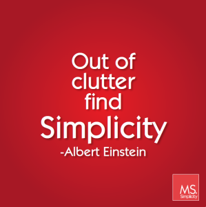 Simplicity - Out of clutter